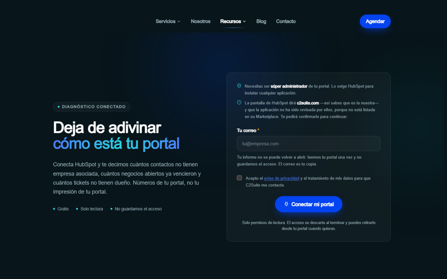 Diagnostico SuperAdmin